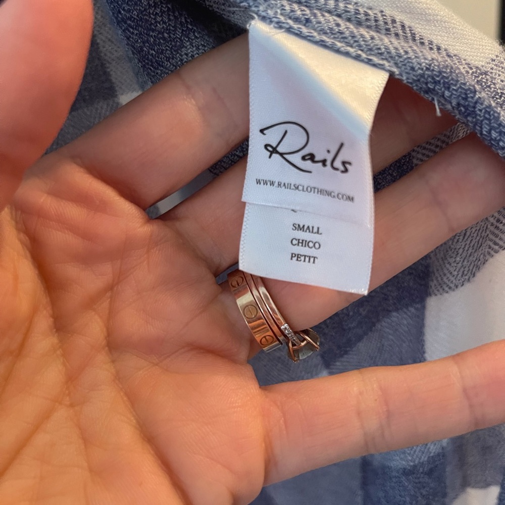 Rails Jordyn Check Sleeveless Tunic - image 3